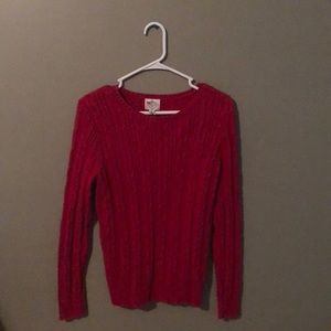 St. John’s Bay Red Crew Neck Sweater